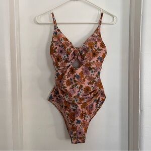 Floral One Piece Swimsuit